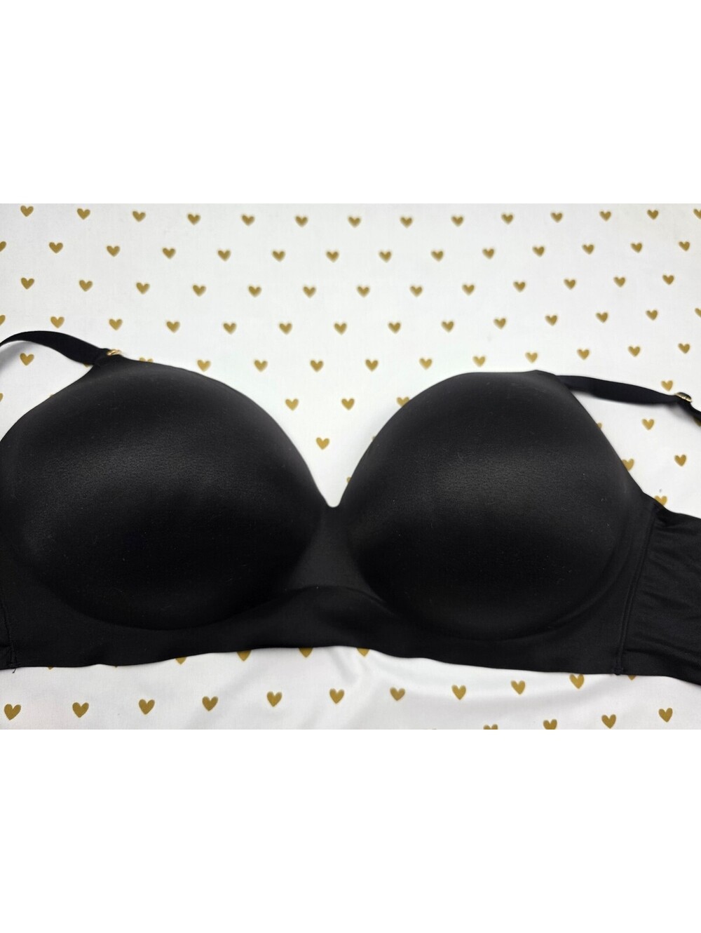 Victorias Secret Black Wireless 42DD Padded No Wire Bra Perfect Shape
